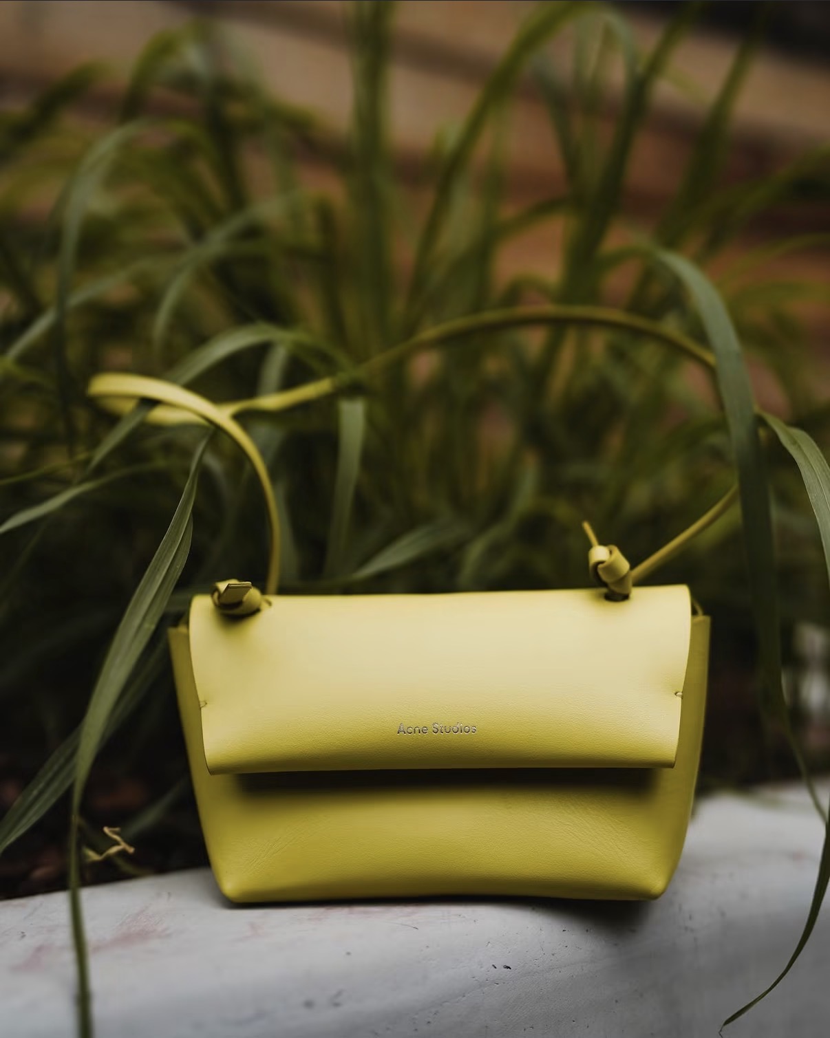 Acne Studios bag product photography