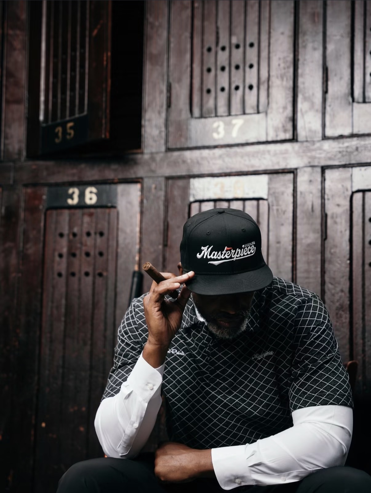Masterpiece cap and polo lifestyle shoot
